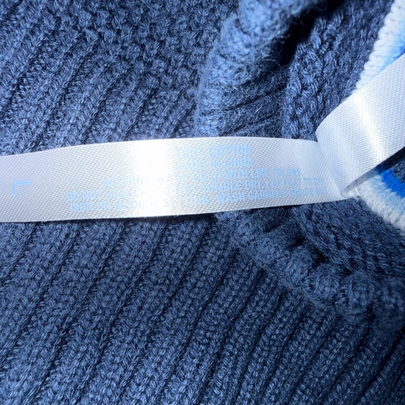 Southern Tide Navy and Cream Striped Sweater - Picture 7 of 11